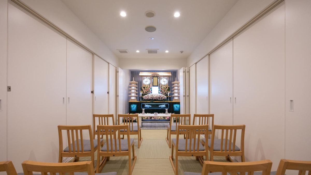 メモリードホール有田中央の館内