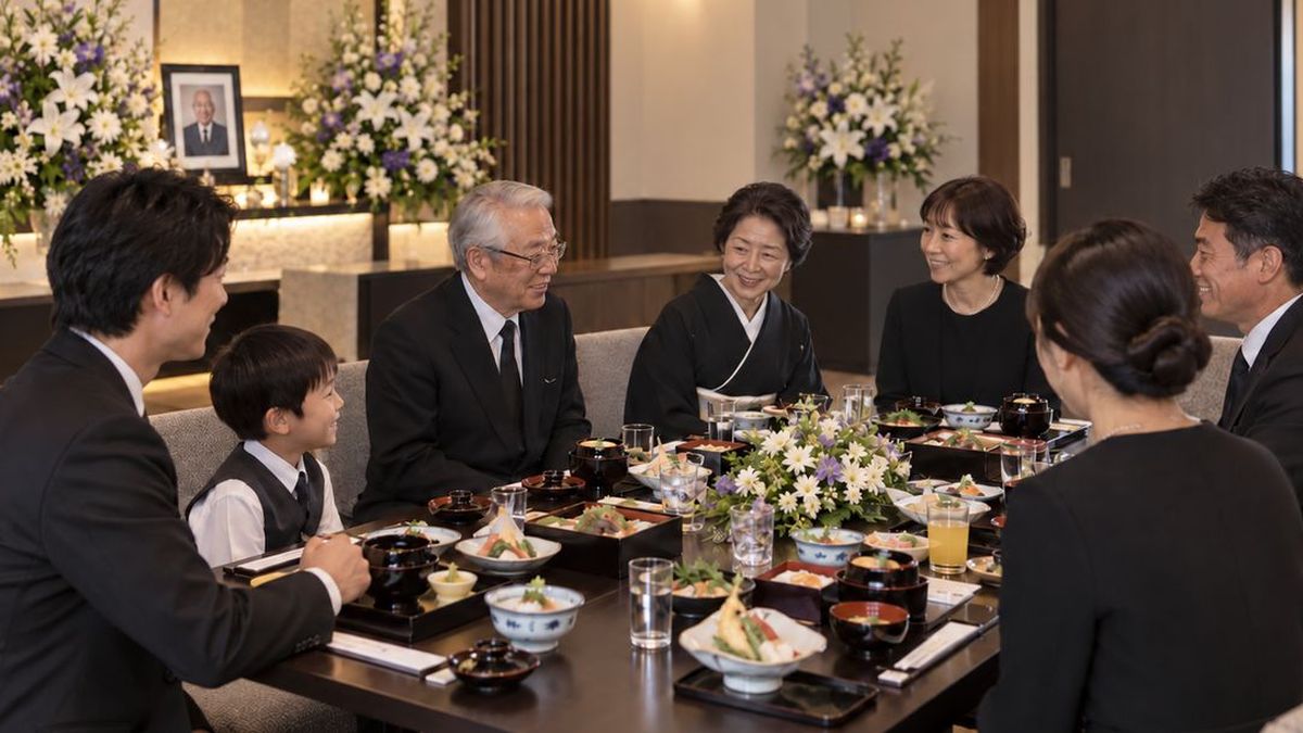 年忌法要のあとの会食